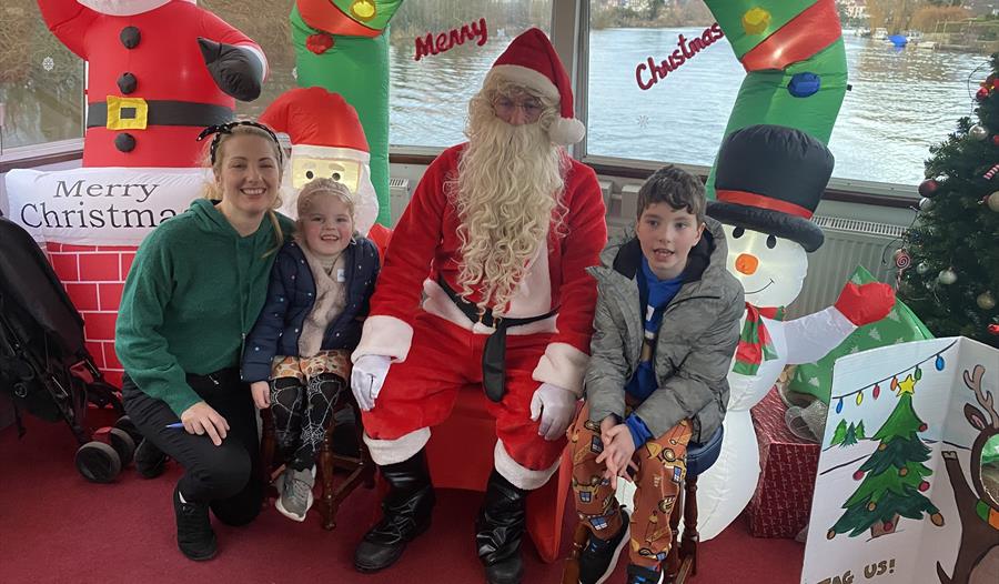 Santa Special at ChesterBoat